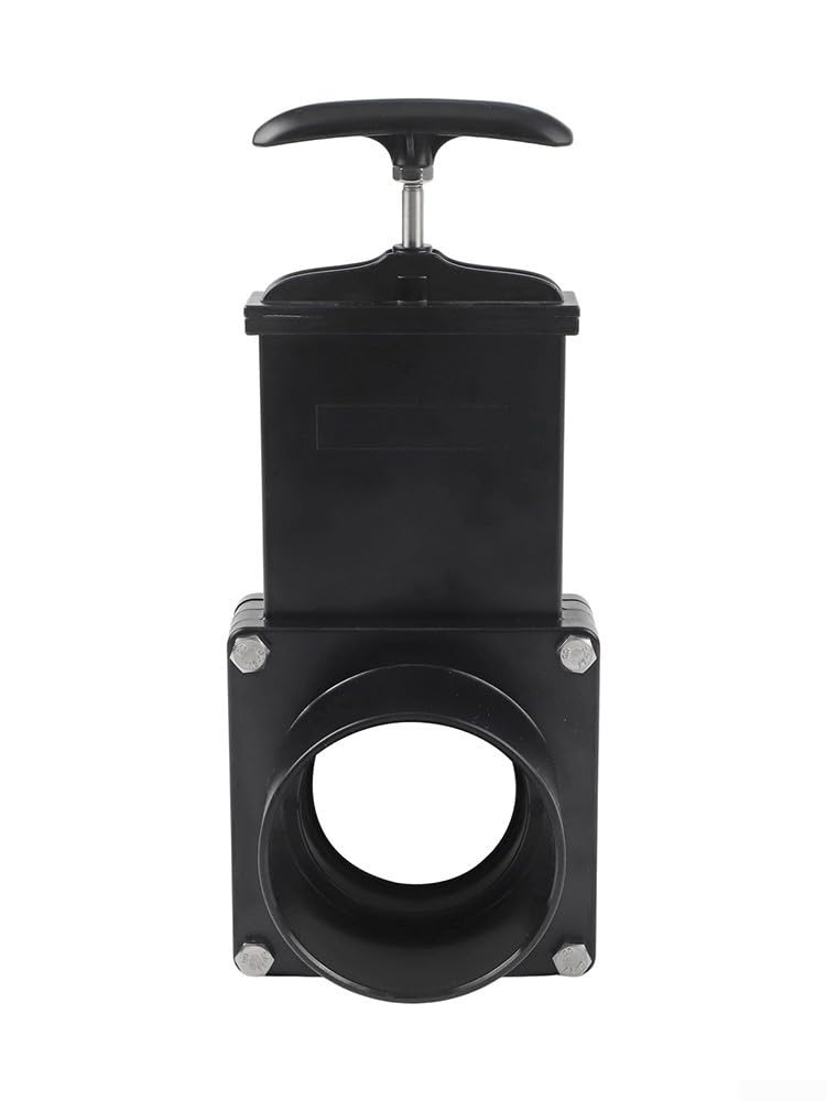 Corpo valvola di scarico RV con manico, 50 mm, 75 mm, per sistema fognario, valvola di ricambio per camper, rimorchi, motorhomess; adatto per impianti idraulici standard per camper (75 mm)