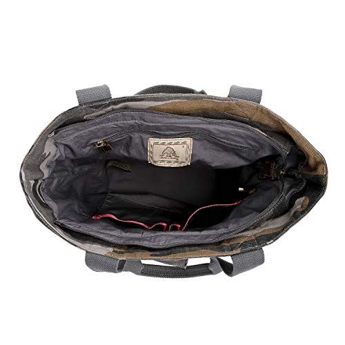 Bolso tote Renegade de tela de marca TSD miniatura 5