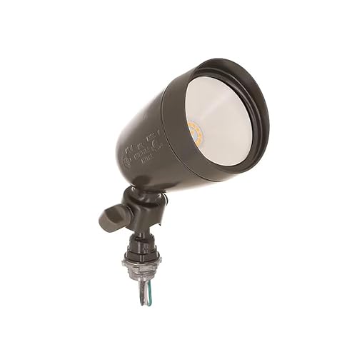 BELL LLS1000Z 120-Watt EQ LED Bronze 1-Head Switch-Controlled Flood Light with Adjustable 1000-Lumen