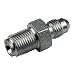 -3AN Male To 7/16-24 Male SAE Inverted Flare Adapter Fitting 1/4" HAF02 (E-11-8)