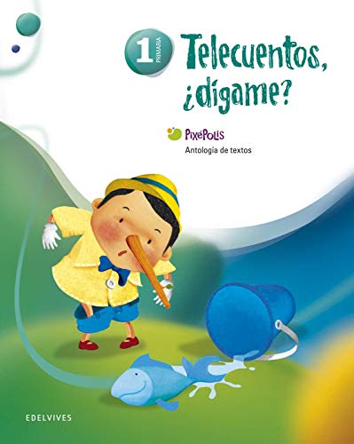 Portada de Lengua 1º Antología - Pixepolis Telecuentos ¿Digame?