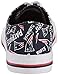 FOCO NFL Womens Ladies Glitter Low Top Canvas Sneaker Shoes