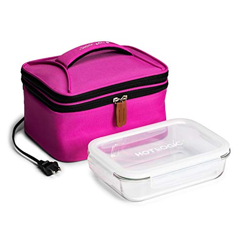 HOTLOGIC Warming Tote with Glass Dish