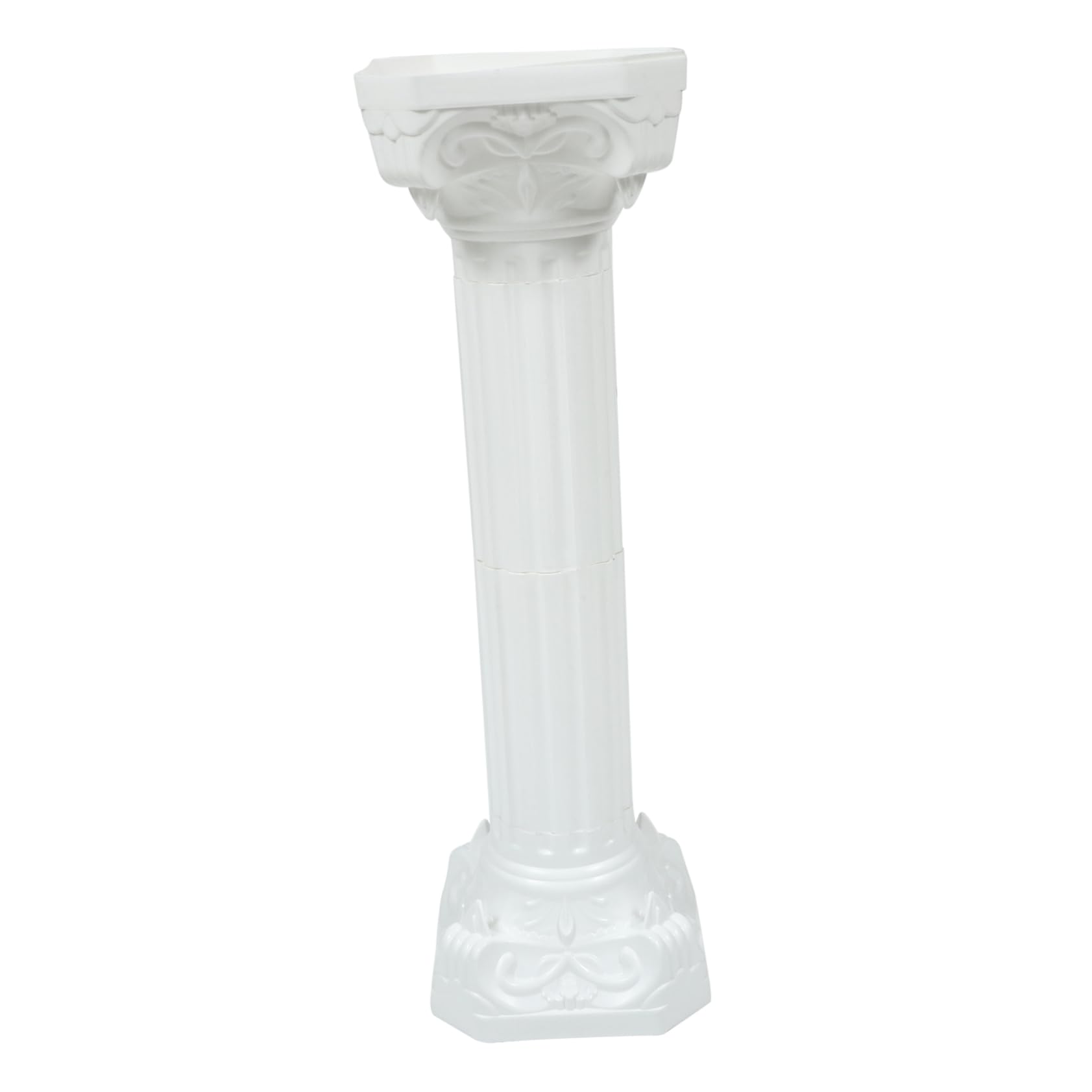 Yardwe RöMische SäUle Deko, 88 cm BlumensäUle Weiß FüR Hochzeiten Und Feierlichkeiten, Ideal FüR Innen- Und AußEnbereich