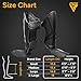 RDX Shin Guard for Muay Thai, Kickboxing, MMA Training, Maya Hide Leather Instep Leg Foam Pads for Martial Arts, Sparring, Gear for BJJ and Boxing