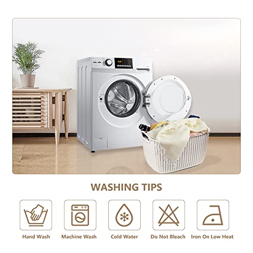 Fineholm Rectangle Table Cloth Rustic Farmhouse Tablecloth Tassel Cotton Linen Tablecloths Wrinkle Free Washable Table Clothes Daily Use Table Covers For Kitchen Dining Party 55 X 102 Inches, Color #TOP5