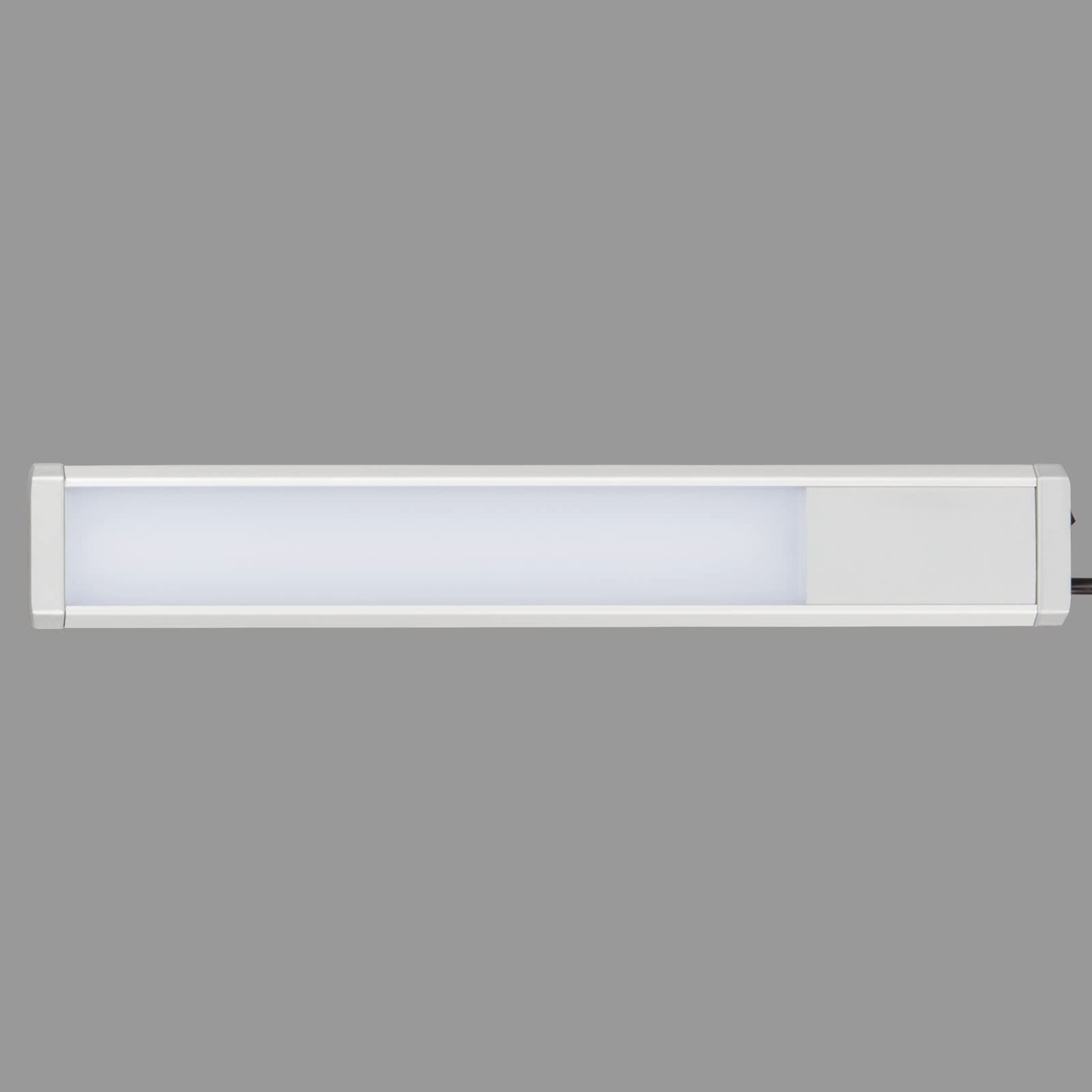 TELEFUNKENLED Under-Unit Light 31.5 cm, Kitchen, LED Strip Kitchen Cabinet, Workshop Lamp, Neutral White Light, 4 W, 460 Lm, Silver