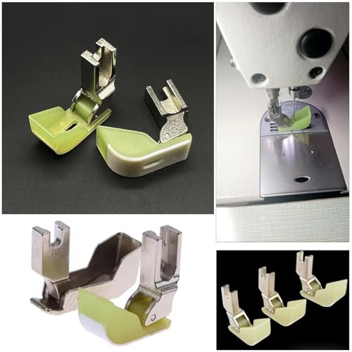3 pack de pie prensatela para máquina de coser industrial miniatura 6