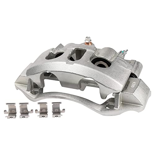 Image of TRQ Rear Right Brake Caliper w /Bracket Passenger Side | For 2012-2021 Nissan NV1500 NV2500 NV3500 2016-2023 Titan XD