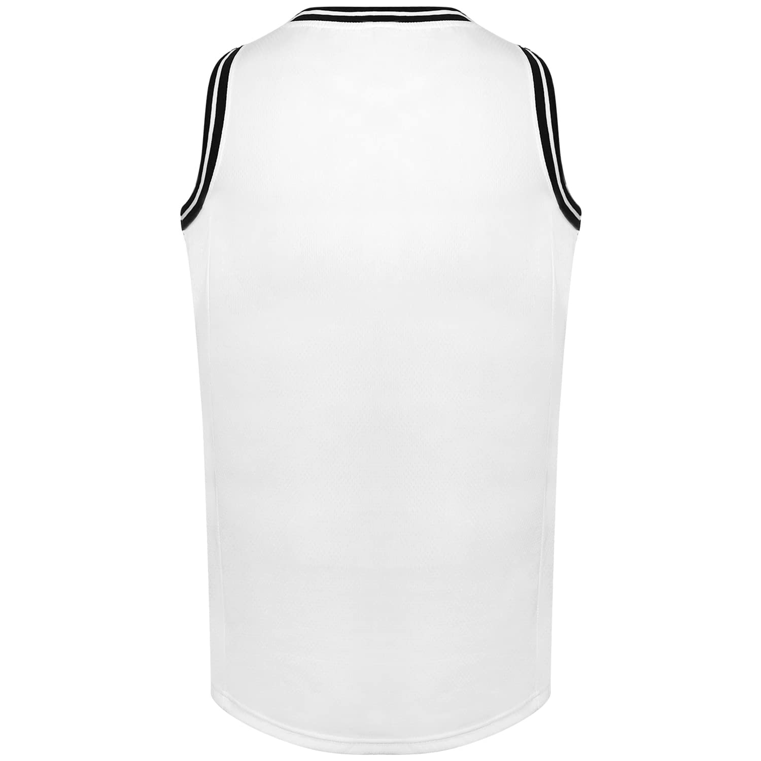 Blank Basketballtrikot Herren Mesh Athletic Practice Sport Shirts 90er Jahre Hip Hop Trikot