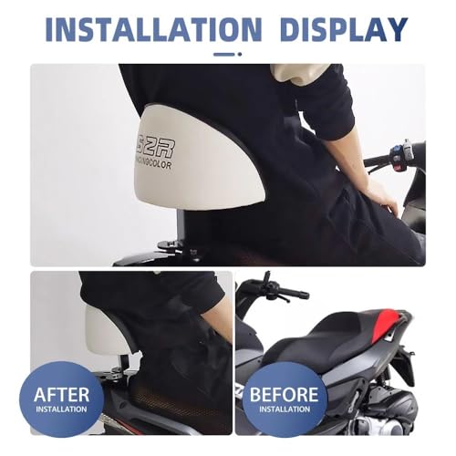 Dossier arrière SRMAX 300 et 250 : support ergonomique anti-mal de dos