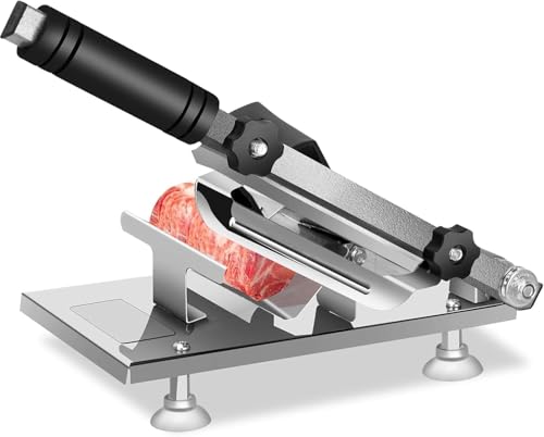 OYKEFAW Compact Frozen Meat Slicer