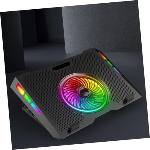 Base refrigerante para laptop con RGB y funciones múltiples miniatura 7