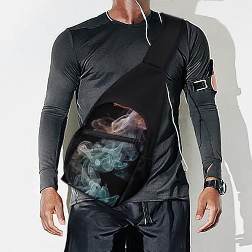 Bolso de cuerda psicodélico para senderismo y uso diario miniatura 7