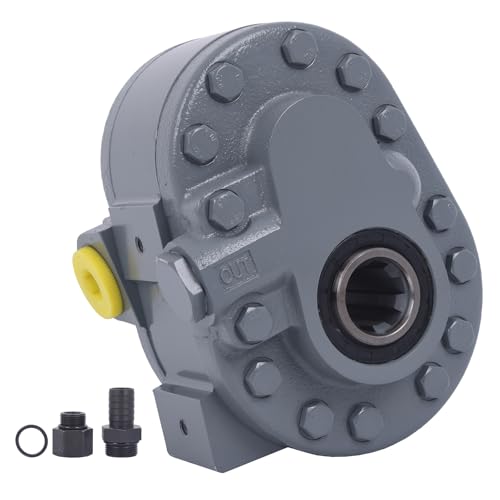 GKSNCJSMF Hydraulische Zapfwellenpumpe 21,2 GPM, Hydraulikmotor 540 U/min 2500 PSI, hydraulische Zapfwellenpumpe SAE 16' Einlass und SAE 12' Auslass für Kippanhänger, Holzspalter und Scherenhebebühne