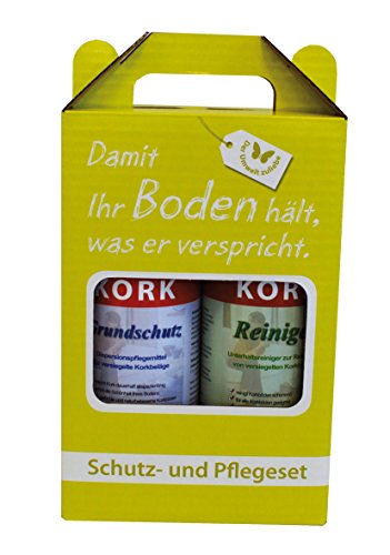 Bodentrend Online GmbH Reinigung & Pflege Set für Korkböden/Korkboden Cover