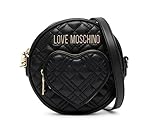 Fodera: Poliestere Love Moschino JC4067PP1H, BORSA A SPALLA Donna, Nero, 17X17X5