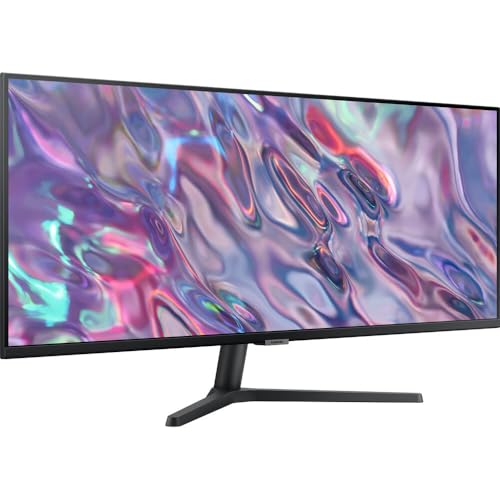 Image of Samsung 34 inch ViewFinity S50GC Series 1440p HDR Ultrawide Monitor Bundle with Tech Smart USA Elite Suite 18, 2X 4K HDMI Cable & Deco Gear CPS Exclusive 26 Month Protection Pack (BEACH-CPS-26M500)
