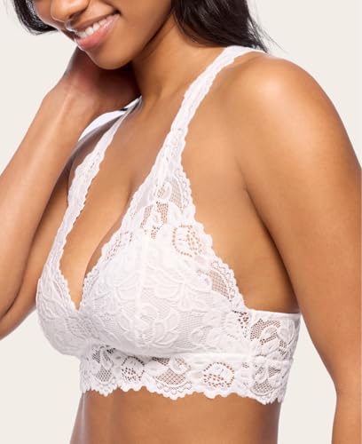 Mia Lace Bralette for Women, Unpadded and Unlined Wireless Bra, Perfect Racerback Everyday Lingerie3