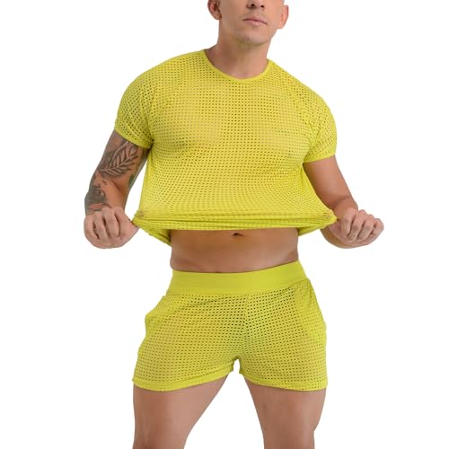 Tirador Men's Swim Set – Quick-Dry T-Shirt & Swim Shorts Combo – Ideal for Beach & Pool2
