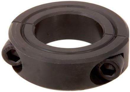 2 1/4 I.D, 3 1/4 O.D, 3/4 Wide, Two-Piece, Collars and Couplings Shaft Collars, Steel (1 Each)