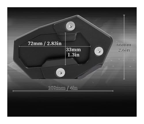 Support béquille pour R1300GS coussin de béquille de moto robuste et durable