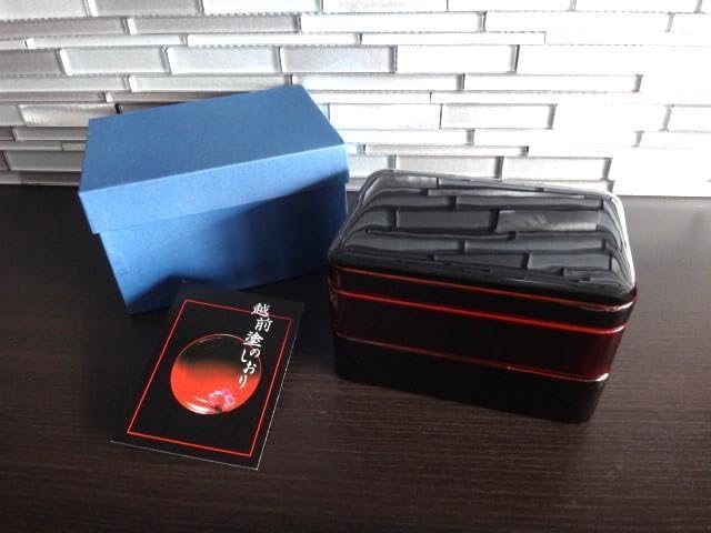 越前塗 二段重 越前塗 二段重 越前塗 二段重 重箱 越前漆器 重箱」の人気