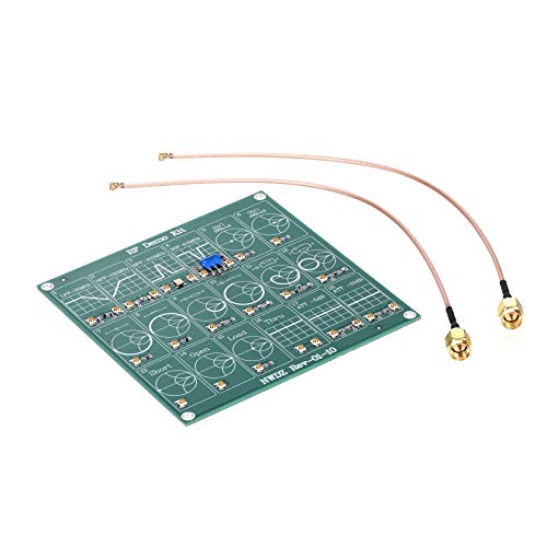 Btuty Atenuador de filtro, kit de demonstração RF NanoVNA RF Tester Board para kits de análise de re