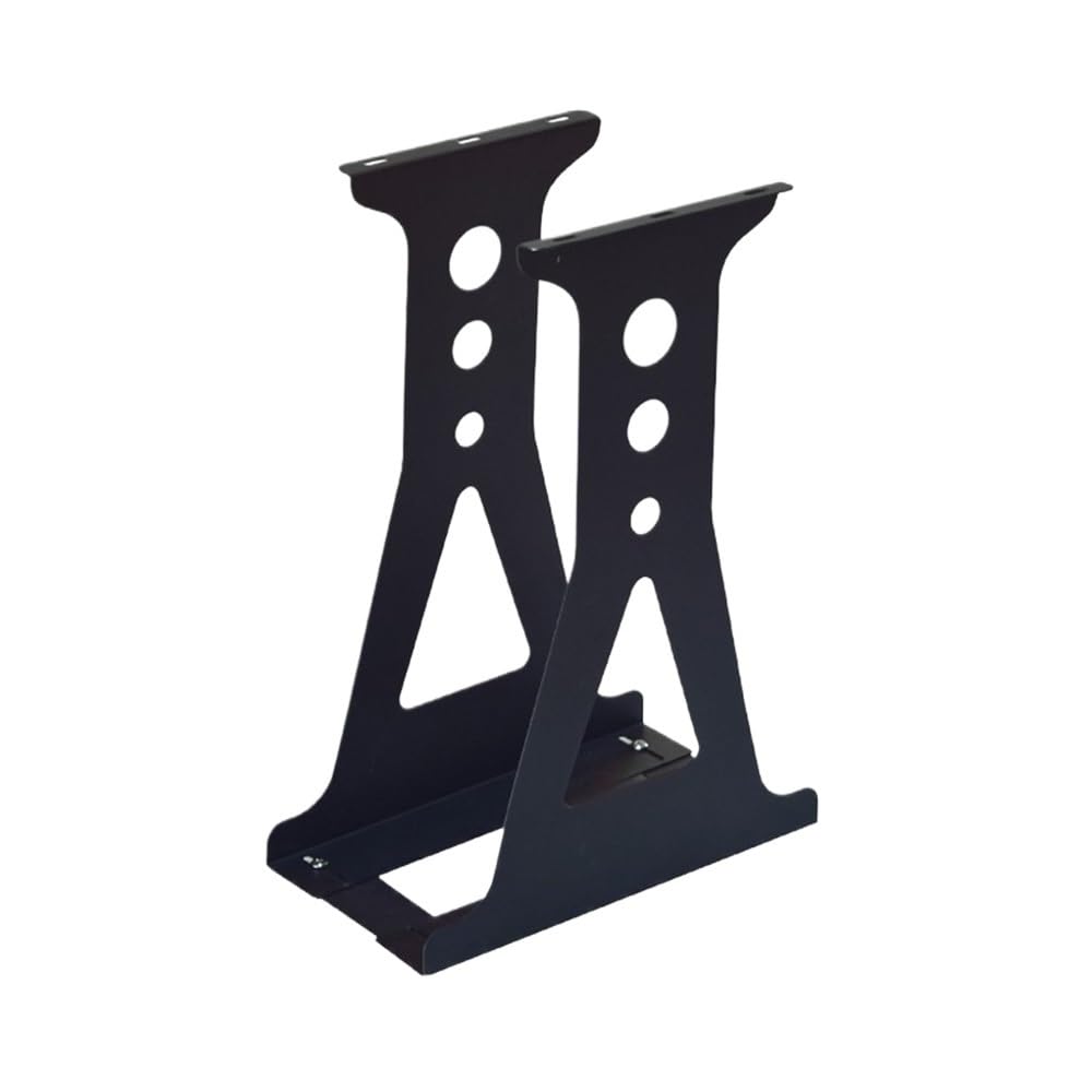 Supporto CPU sotto la scrivania - Supporto for case PC Tower for tavolo - Larghezza regolabile - Supporto CPU for PC Host Case Staffa di sospensione(Black,510mm)
