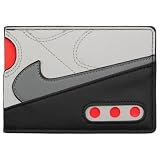 Nike Icon Air Max 90 Card Wallet Wallet Credit Cards License Cards Grey, Grey Red, Standard, Casual