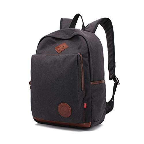 FANDARE Mochila Vintage de Canvas para Hacer Montañismo Camping Picnic Deporte de Laptop