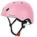 Gonex Skaterhelm einstellbar Helm Fahrradhelm Kinder Erwachsen 11 Belüftungsöffnungen CE-zertifiziertes Skaten Radfahren Helmet Skateboarden Inlineskaten Longboard Schutzausrüstung, Rosa M