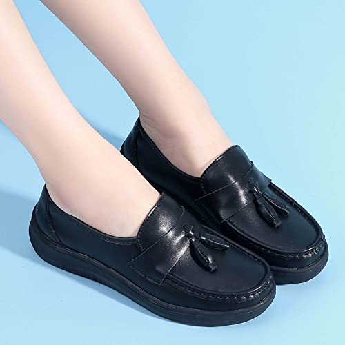 Image of Nurse Shoes for Women Nursing Shoes Zpatos para Trabajar en Restaurante de Mujer Flats for Women