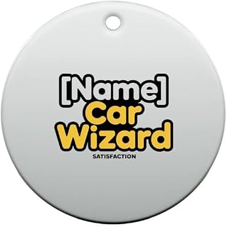 Custom Job Work Ornament Title Professional Excellence Squad Design CAR Name Imprint