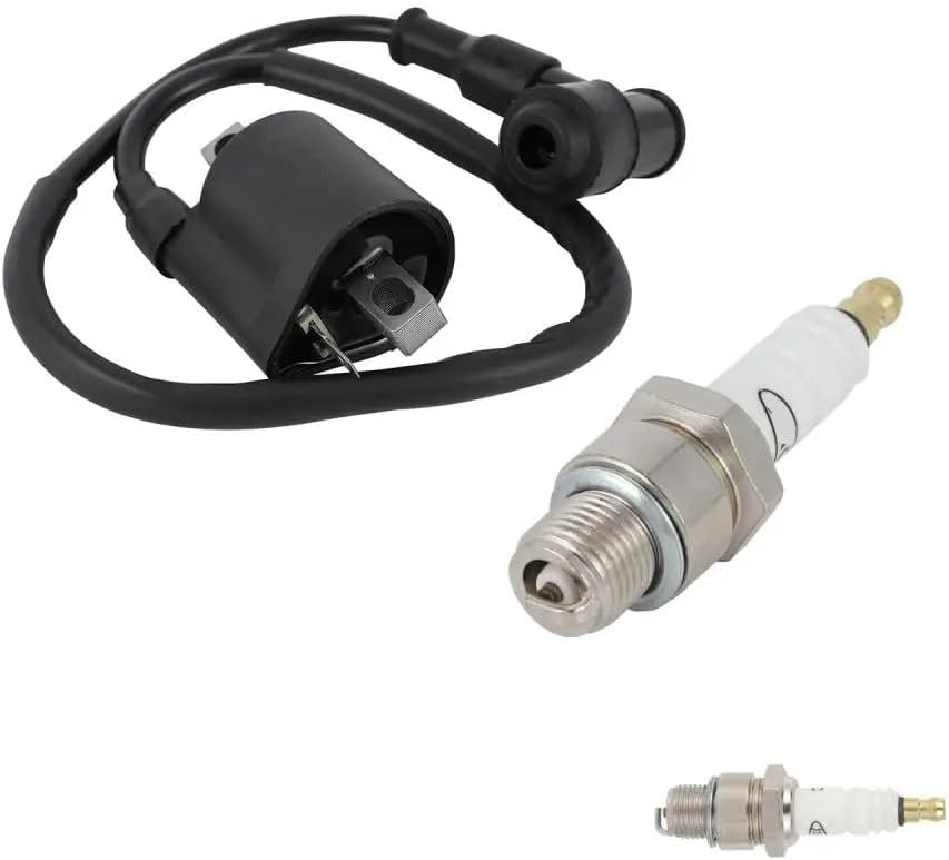 Motorcycle Accessories Lgnition Coil Spark Plug Set Fit For YA PW50 PW 80 Off-Road Dirt Pit Bike Motocross(Set)