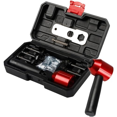 Écrous à riveter acier et aluminium pour fixer sur tôle fine avec perceuse - 8