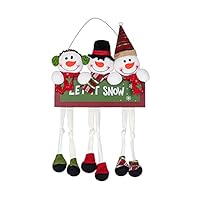 Amazon | クリスマスオーナメント 玄関 ドア飾り サンタクロース