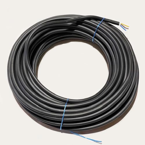 Starkstromkabel Elektrokabel Erdkabel NYY-J 3 * 1,5mm Erdleitung Kabel 25m Ring