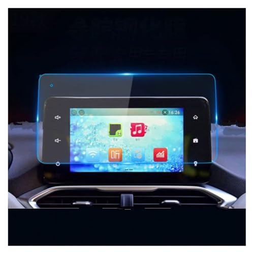 Film Protection Écran Verre Trempé Anti-rayures pour Éviter les Dommages GPS Chevrolet Groove