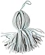 ALL FOR PAWS Knotty Habit Katzenspielzeug aus Garn, baumelnder Octopus, 1.1001 kg