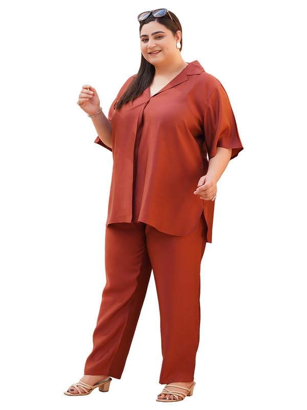 TITTLI Women's Rayon Fabric Tunic and Trouser Oversized Boxy Fit Co-Ord Set - Review, Price and Buying Guide
