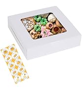 VGOODALL 15PCS Cake Boxes, 10x10x5 Inches White Nigeria - View #9