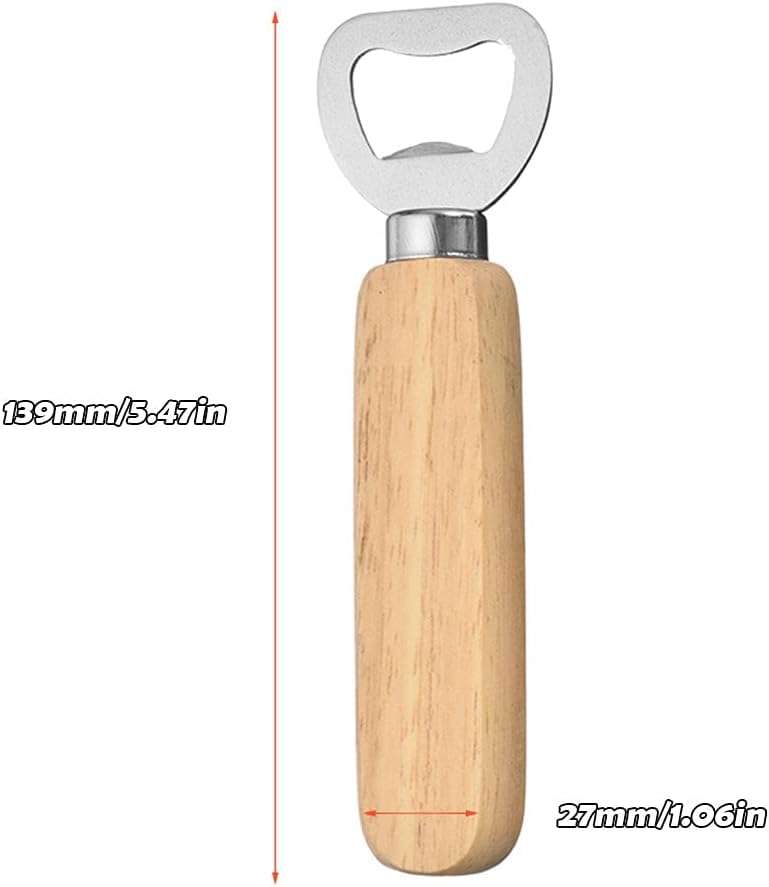 Cadeau Original KtbeYTi 4 Pièces Poignée En Bois Ouvre Bouteille, Personnalisés Ouvre Bouteille De Bière, Décapsuleurs Avec Poignée En Bois, Pour Maison Cuisine Bar Cadeau Cadeau Drole Cadeau Original KtbeYTi 4 Pièces Poignée En Bois Ouvre Bouteille, Personnalisés Ouvre Bouteille De Bière, Décapsuleurs Avec Poignée En Bois, Pour Maison Cuisine Bar Cadeau Cadeau Drole