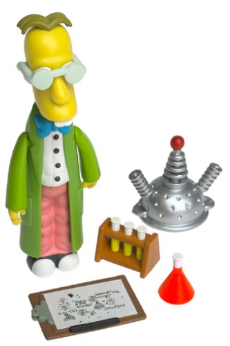 The Simpsons Series 6 Action Figure Professor Frink by Playmates