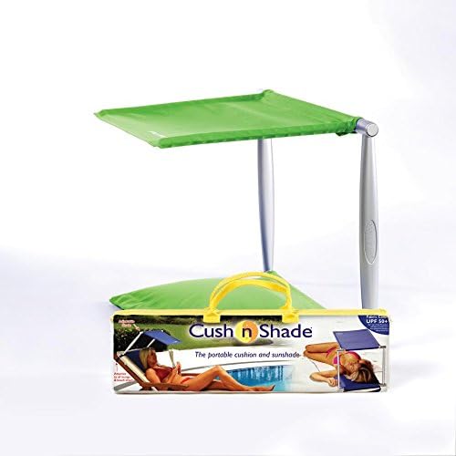 Roll and Fold Lightweight Portable Beach and Outdoor Sunshade Providing 50+ UV, UVA, UVB and Sun Bathing Protection Green