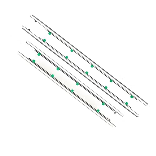 Joints d'étanchéité vitres pour CRV 2012-2016 4 pièces kit de garnitures extérieures