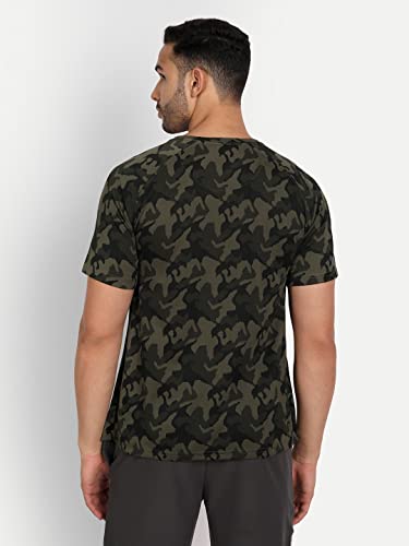 Image of PERF Regular Fit Half Sleeve T-Shirt for Men (PMATES22052)