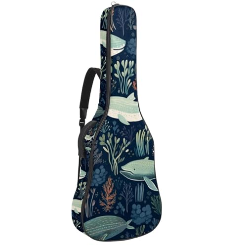 Sac de transport pour guitare acoustique 104,3 cm housse imperméable double sangle