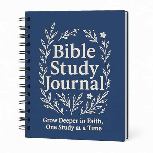 Journal d'étude biblique en papier épais qui ne traverse pas la page