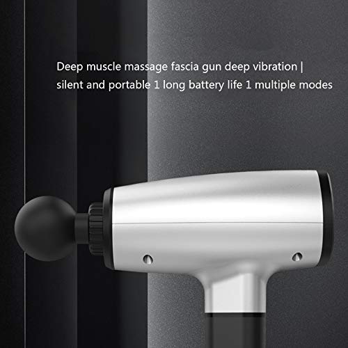 Pistola de massagem muscular, massageador de tecidos manuais, massageador elétrico de batida sem fio